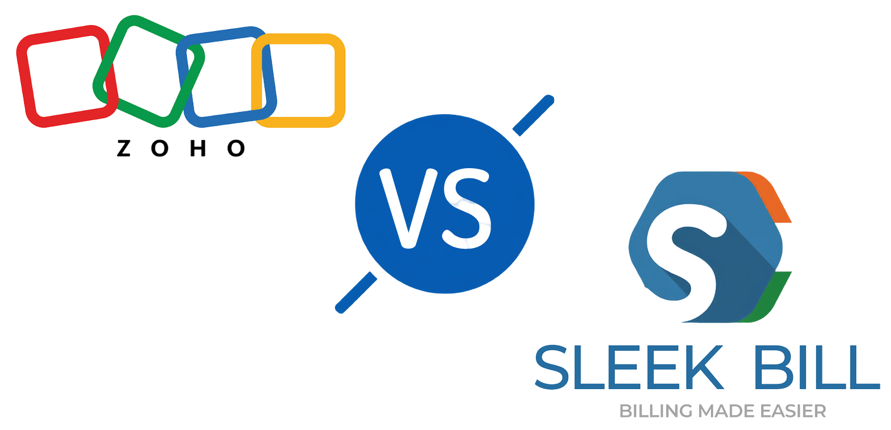 Sleek Bill vs Zoho - GST Billing Software Comparison