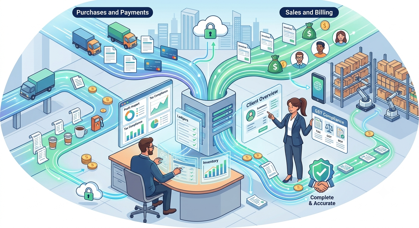 Sleek Bill support for accountants and CA professionals